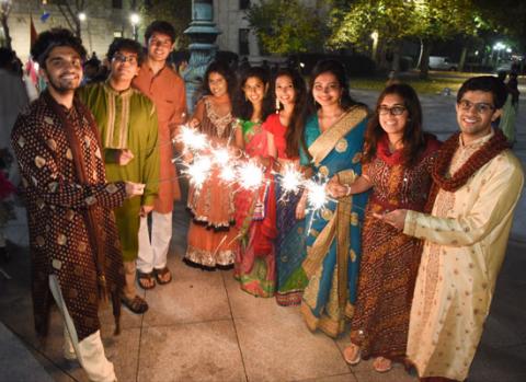 Diwali Pooja 2015 sparklers HSC Board