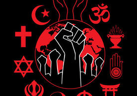 Interfaith support for #BlackLivesMatter logo by Sangeetha Kowsik