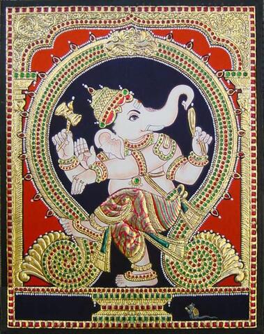 Dancing Ganesha image